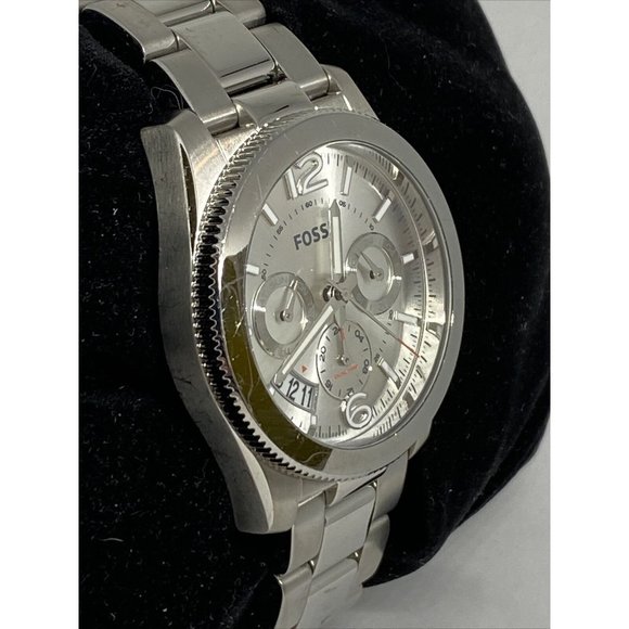 Fossil Perfect Boyfriend ES3883 Women Silver Band - Picture 5 of 12